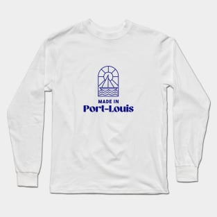 Made in Port Louis - Brittany Morbihan 56 BZH Sea Long Sleeve T-Shirt